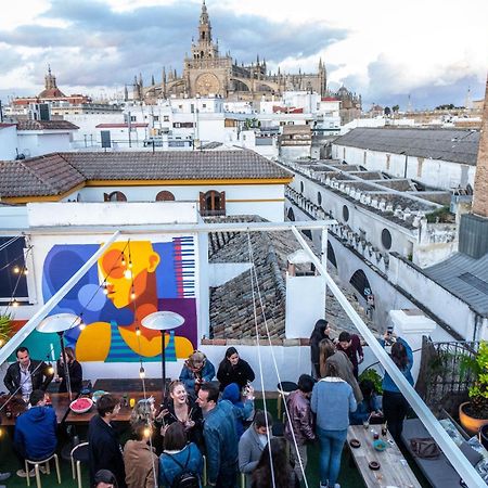 La Banda Rooftop Hostel Sevilla Buitenkant foto